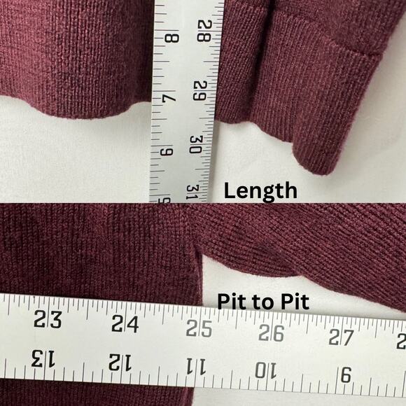 Hart Schaffner Marx Extra Fine Merino Wool Knit V Neck Classic Basic Sweater 3XT - Picture 9 of 10